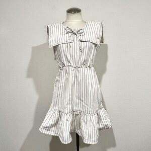 Reclaimed Vintage Sailor Collar Dress